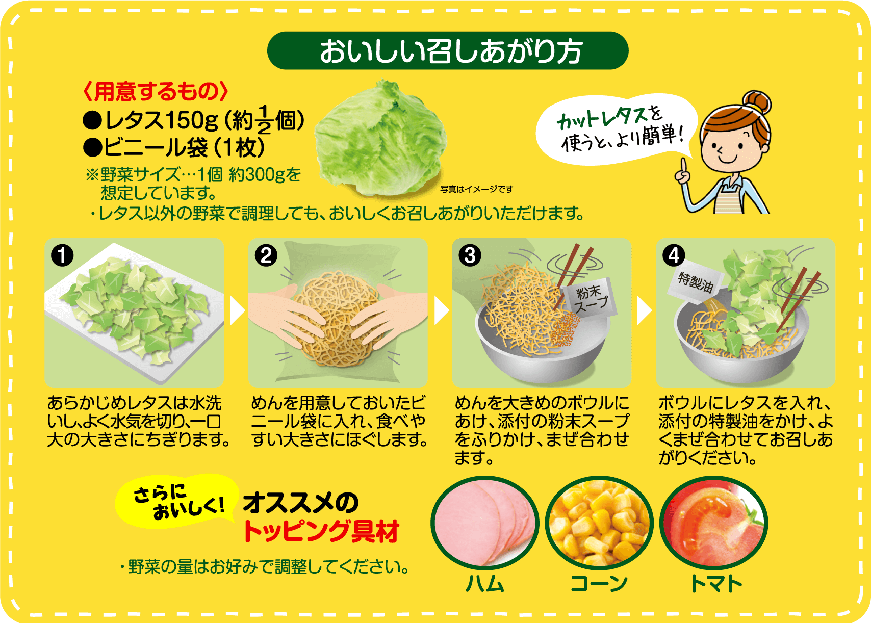 美味しい召しあがり方